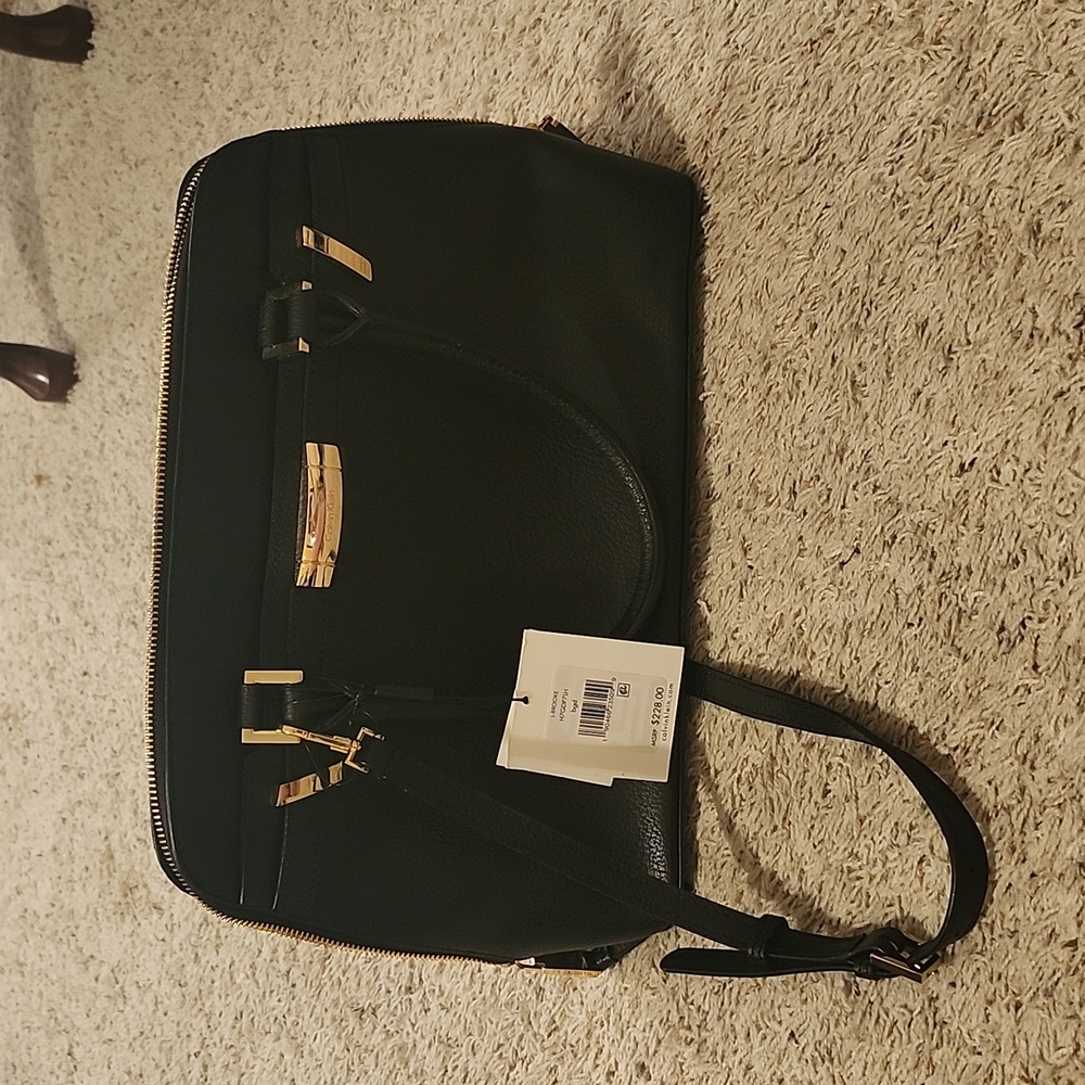 Brand New With Tags Calvin Klein leather big satchel crossbody, shoulder,handle